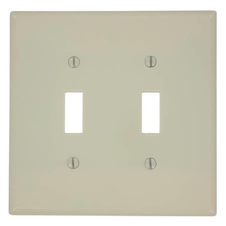 Spark Toggle Device Switch Wallplate, Ivory SP426930